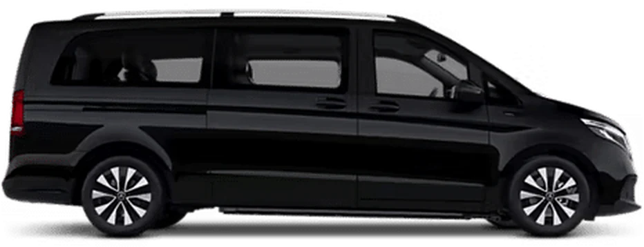 Mercedes EQV electric chauffeur car