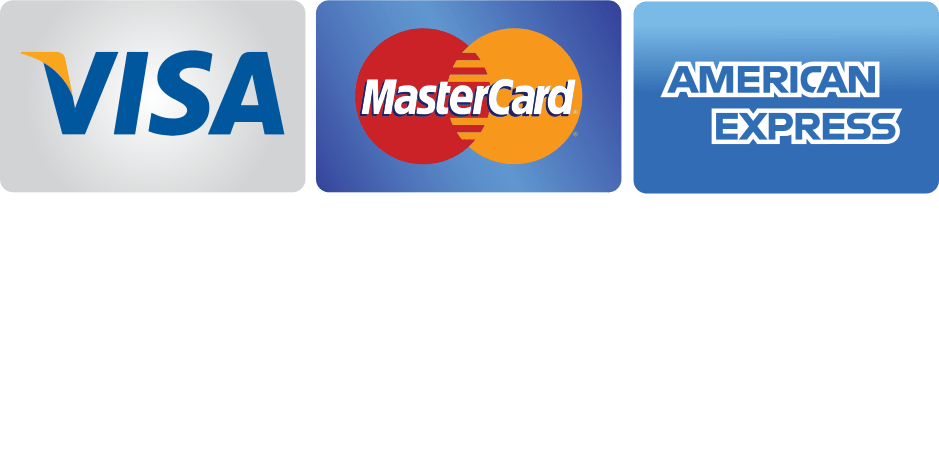 logo of visa and Mastercard and American express
